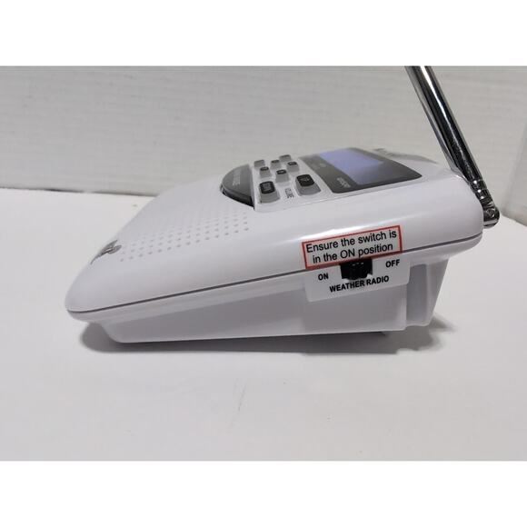 Midland Weather Alert Radio WR-120EZ - White tested works - Picture 3 of 6